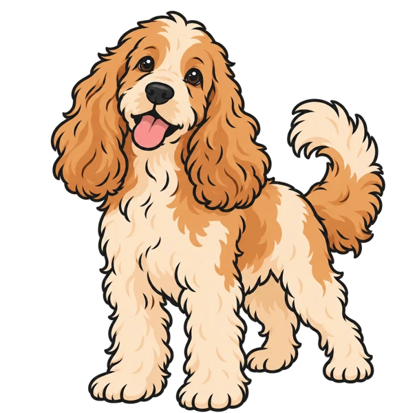 Cocker Spaniel illustration